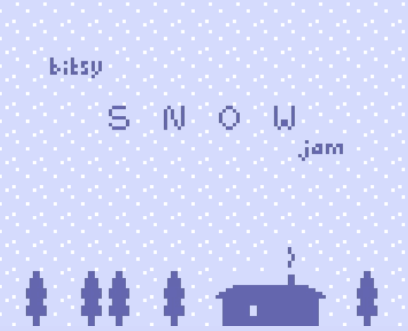 “Snow (Bitsy Jam)” by Adam Ledoux